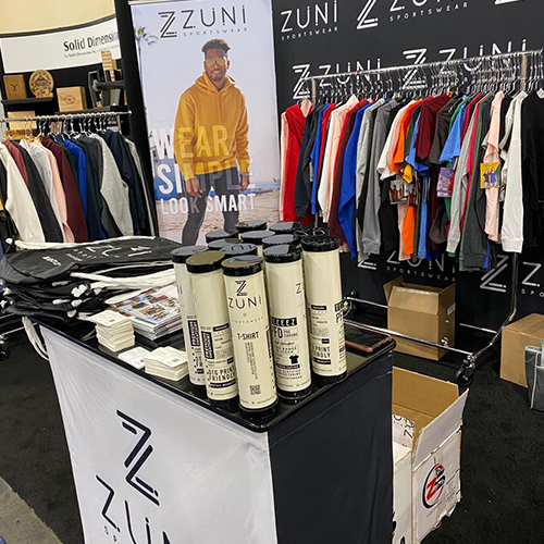 Zuni Sportswear at PPAI_2020 Zuni Sportswear
