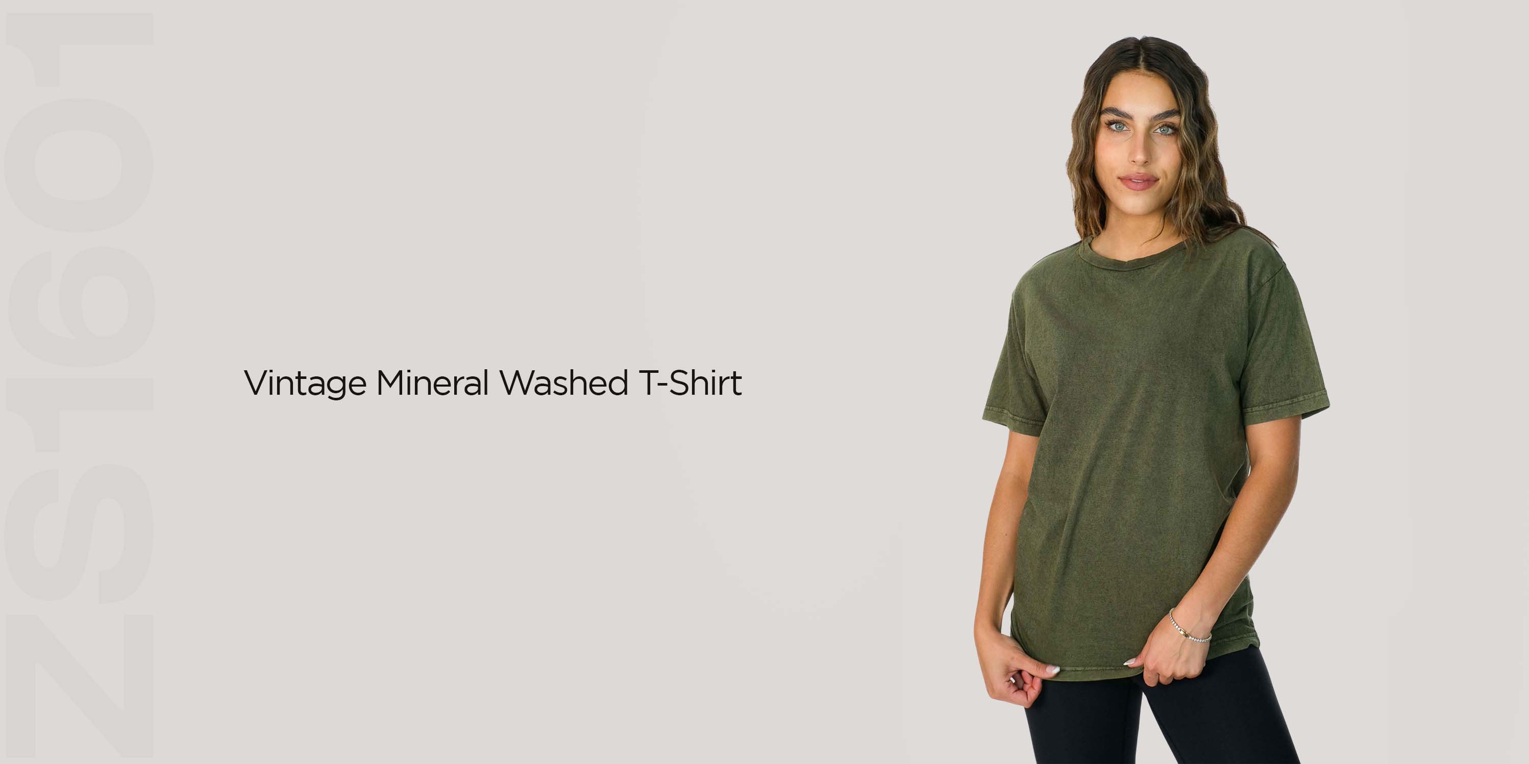 ZS1601 - Vintage Mineral Washed T-Shirt