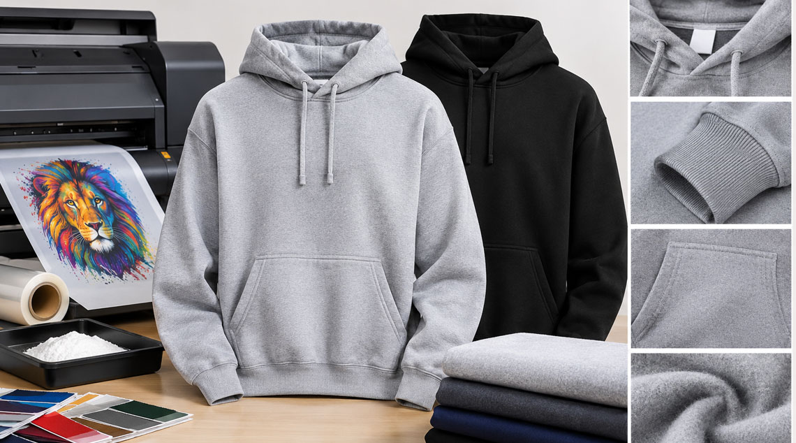 Best Blank Hoodies for DTF Printing