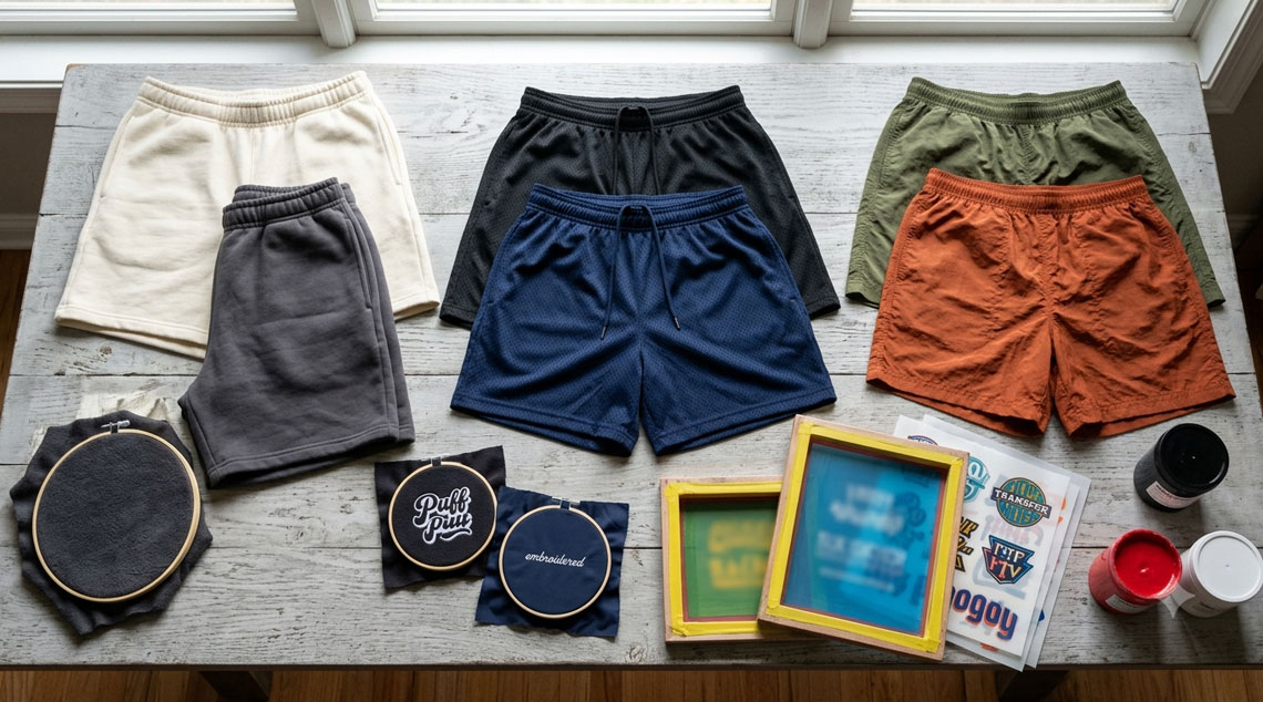 Best Blank Shorts for Custom Printing: What Works and What Doesn't