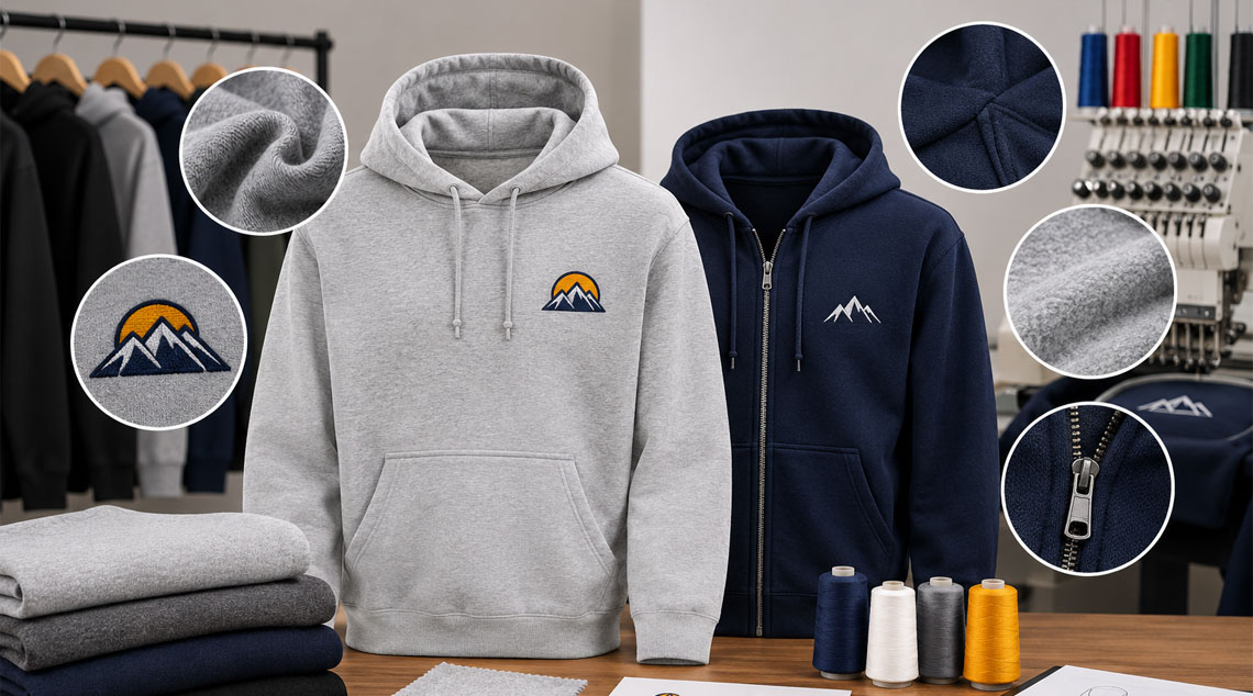 Best Hoodies for Embroidery: What to Look for Before You Order