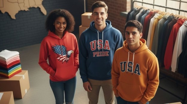 Custom Hoodies in the United States