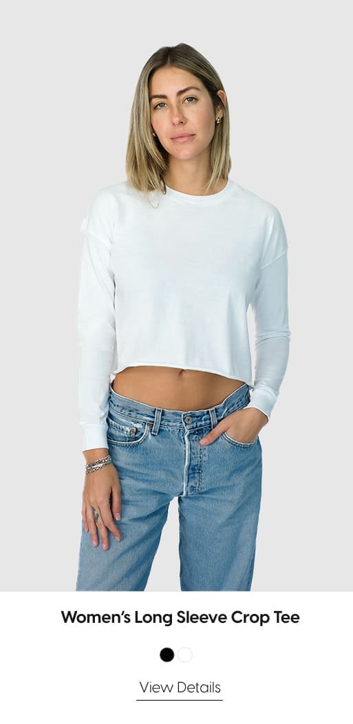 ZS2103 - Women’s Long Sleeve Crop Tee