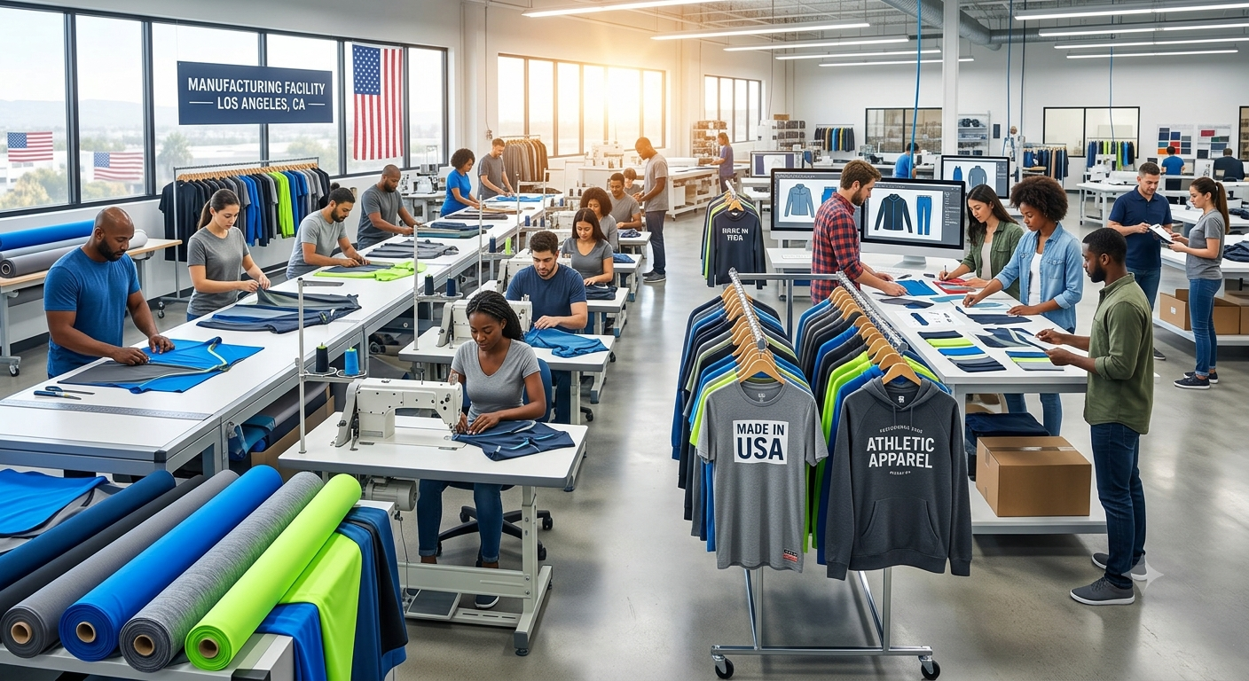 How to Choose the Right Sportswear Manufacturers in the USA