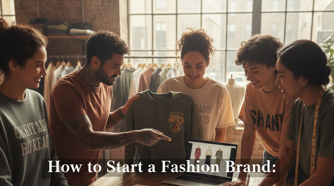 How to Start a Clothing Brand in 2026