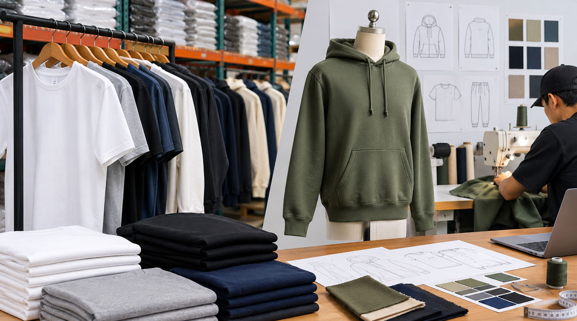 Wholesale Blanks vs. Custom Manufacturing