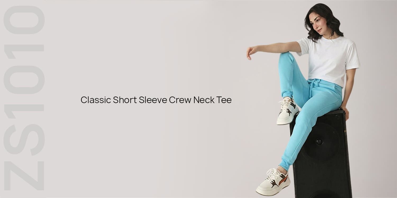 ZS1010 - Classic Short Sleeve Crew Neck Tee