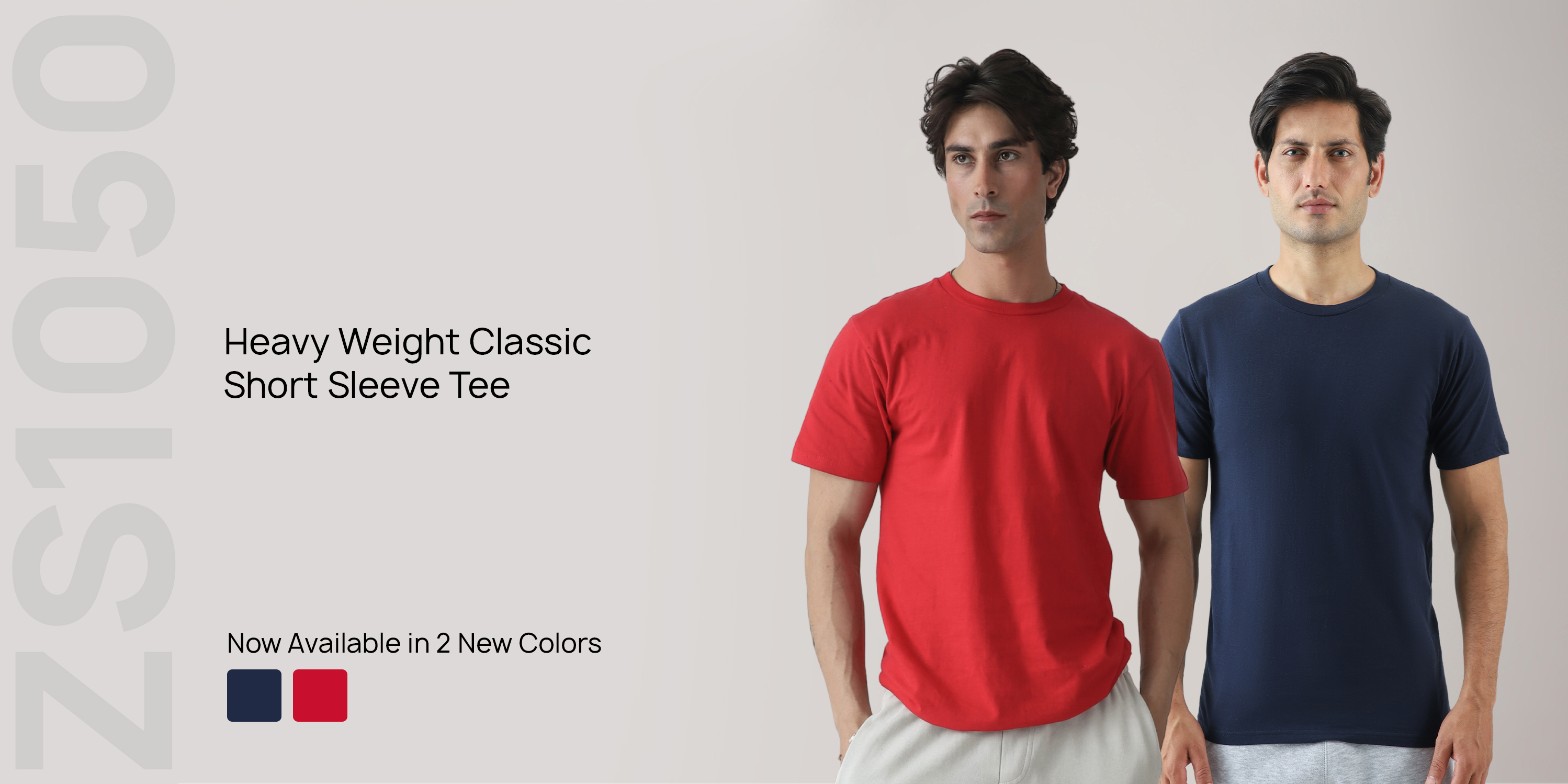 ZS1050 - Heavy Weight Classic Short Sleeve Tee Banner