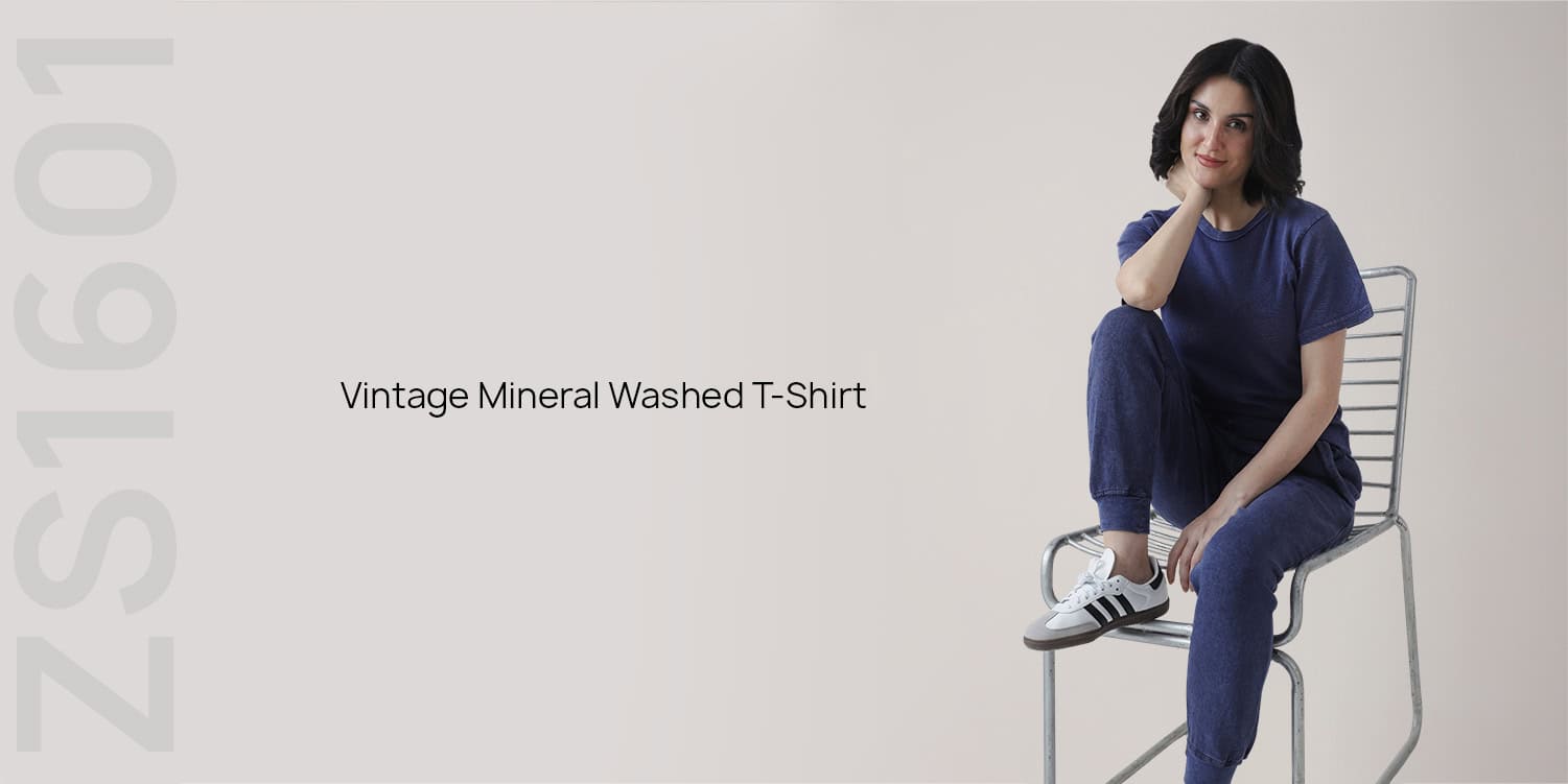 ZS1601 - Vintage Mineral Washed T-Shirt