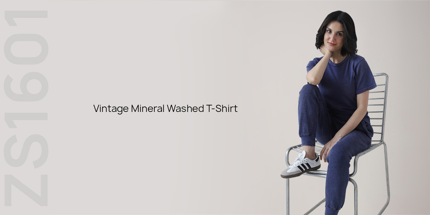 ZS1601 - Vintage Mineral Washed T-Shirt