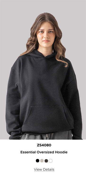 ZS4080 - Essential Oversized Hoodie