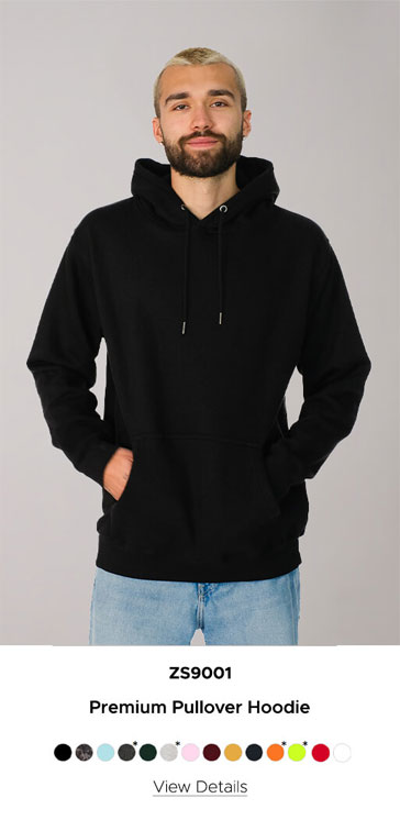ZS9001 - Premium Pullover Hoodie