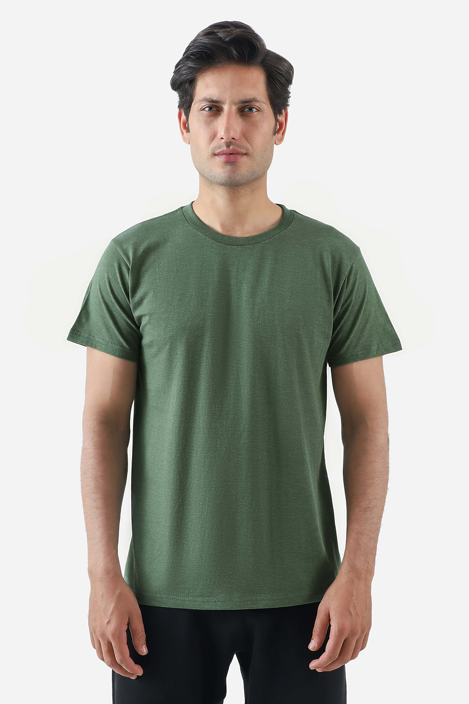 Premium Heather Short Sleeve Crew Neck Tee | ZuniSportswear