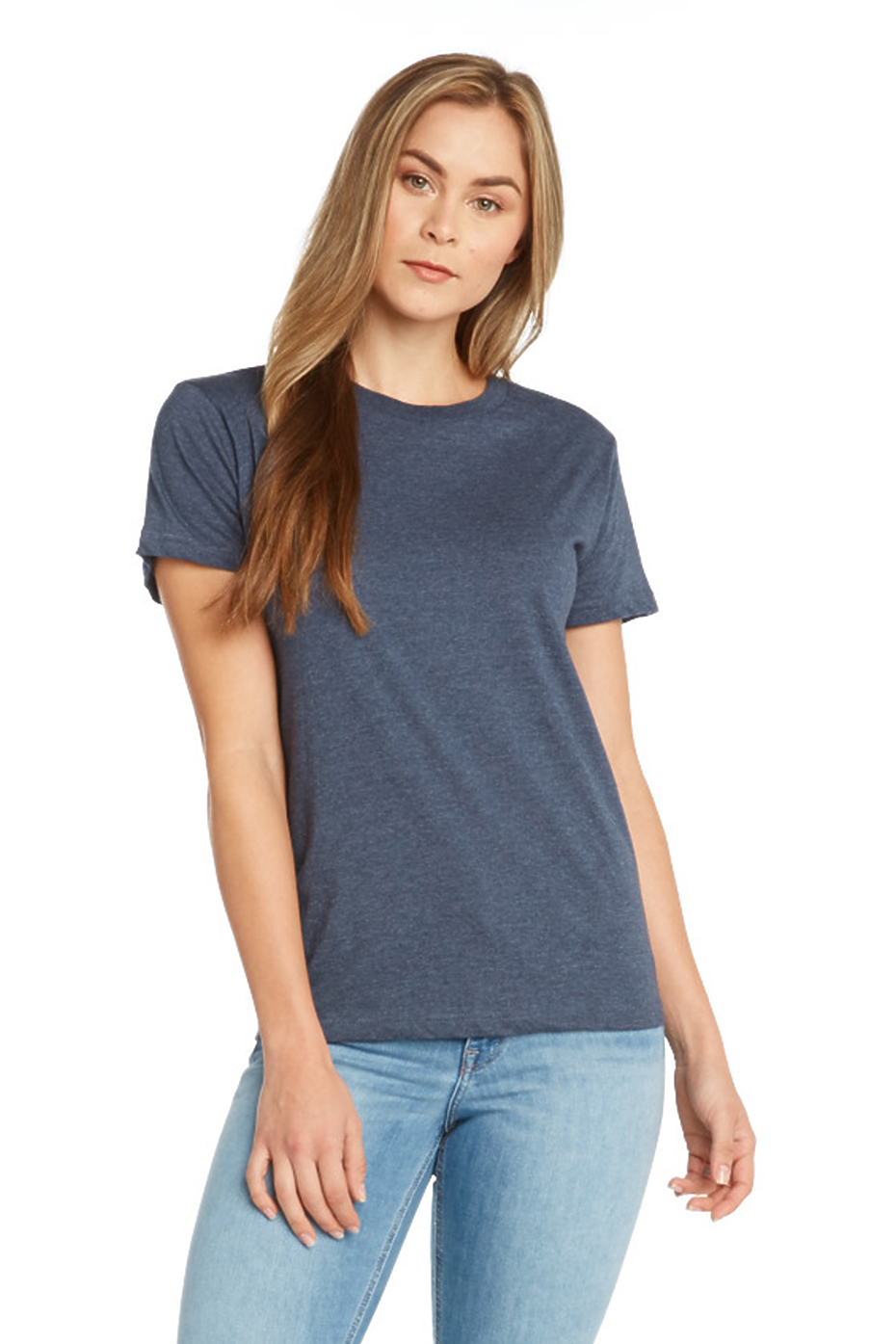 Premium Heather Short Sleeve Crew Neck Tee | ZuniSportswear