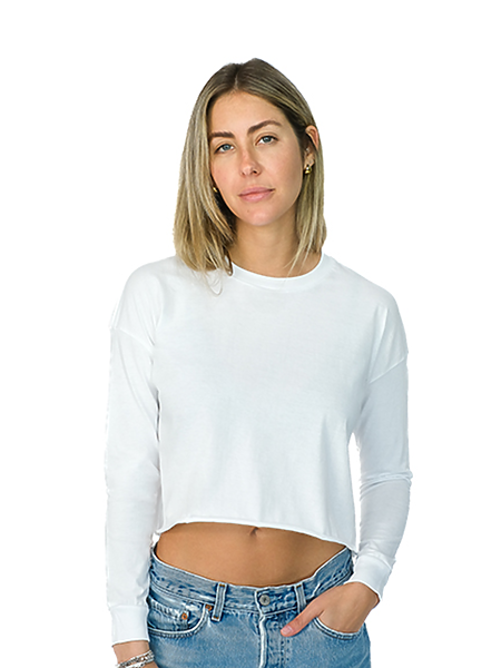 Women’s Long Sleeve Crop Tee