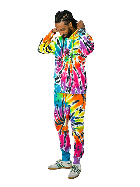 tie dye jogger pants |